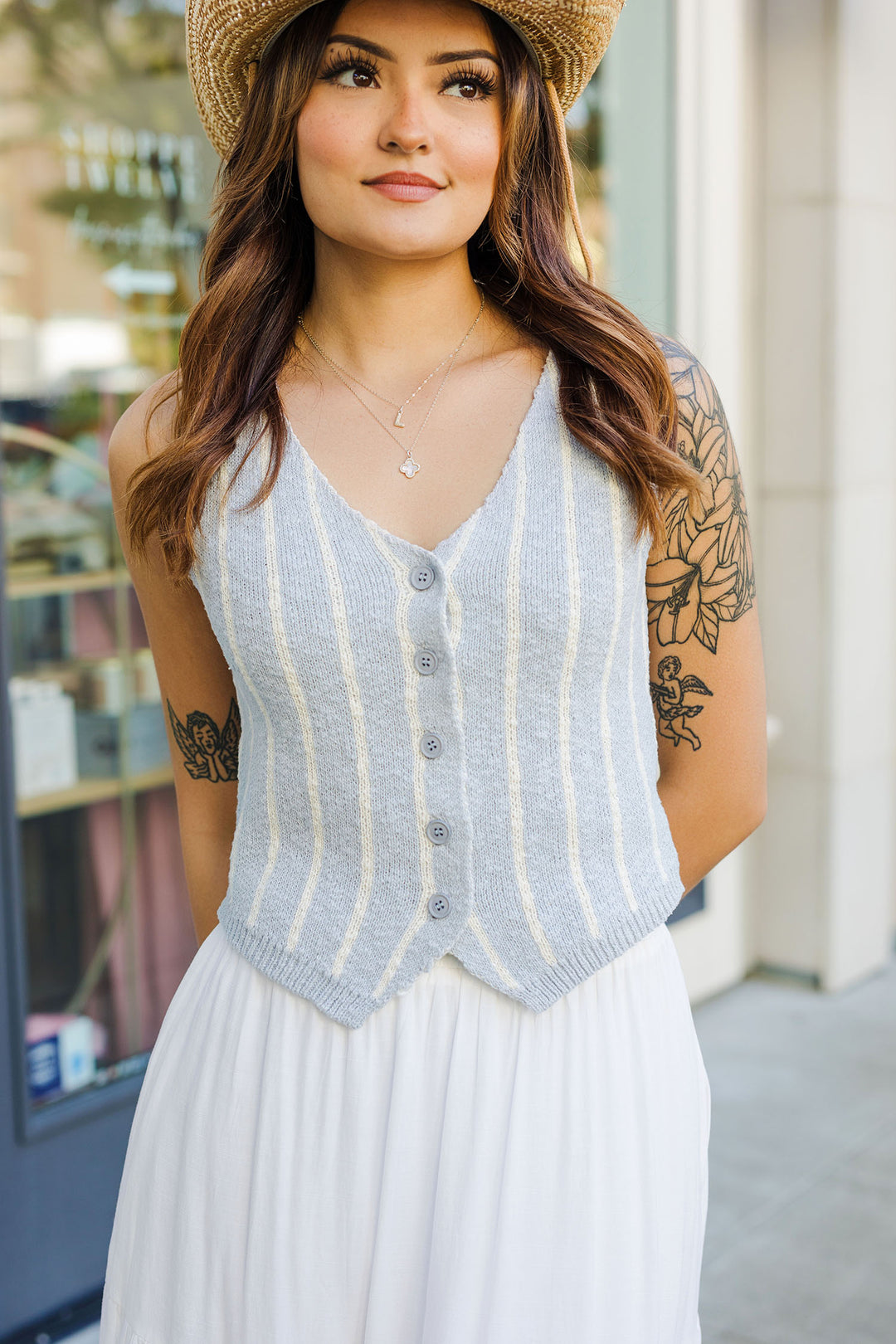 The Match Point Knit Vest