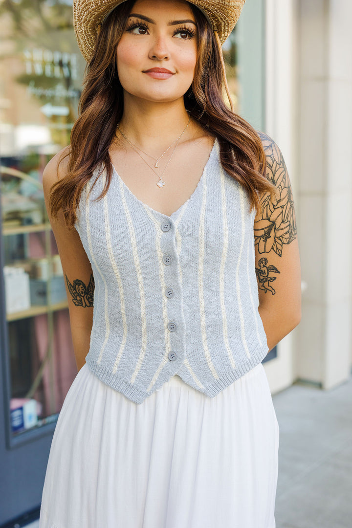 The Match Point Knit Vest