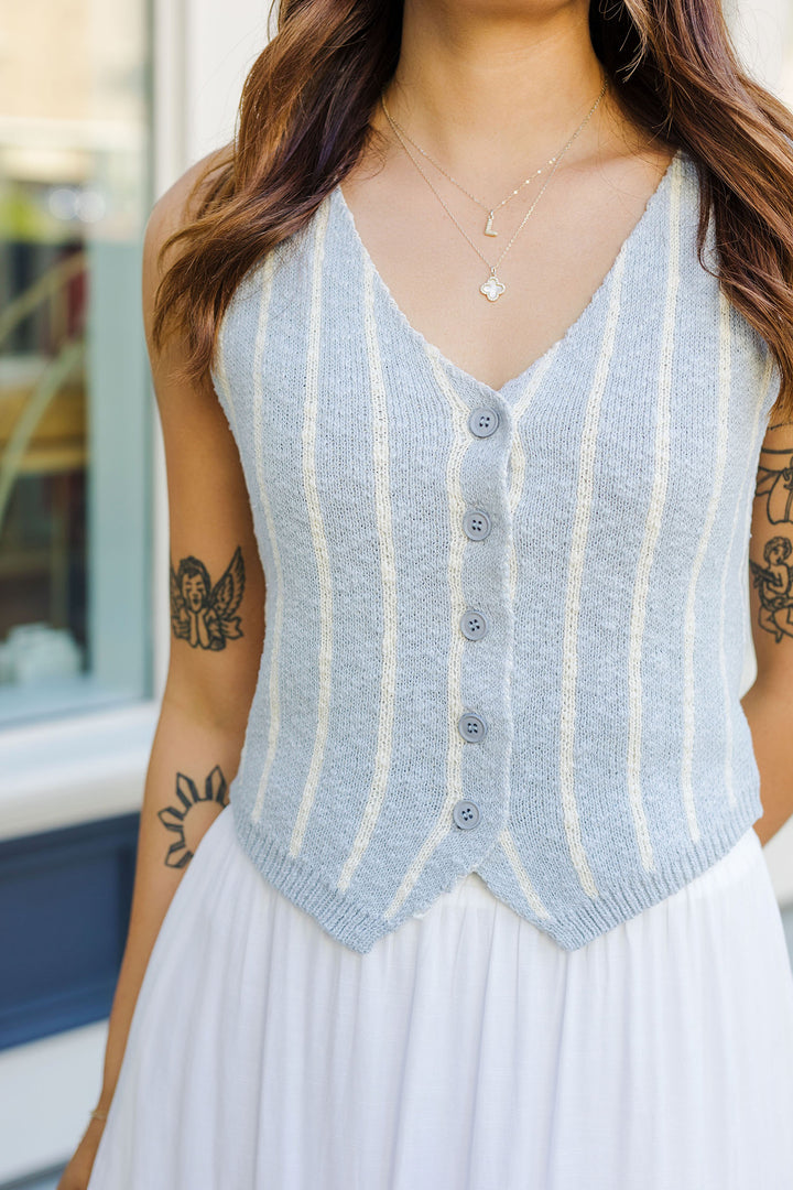 The Match Point Knit Vest