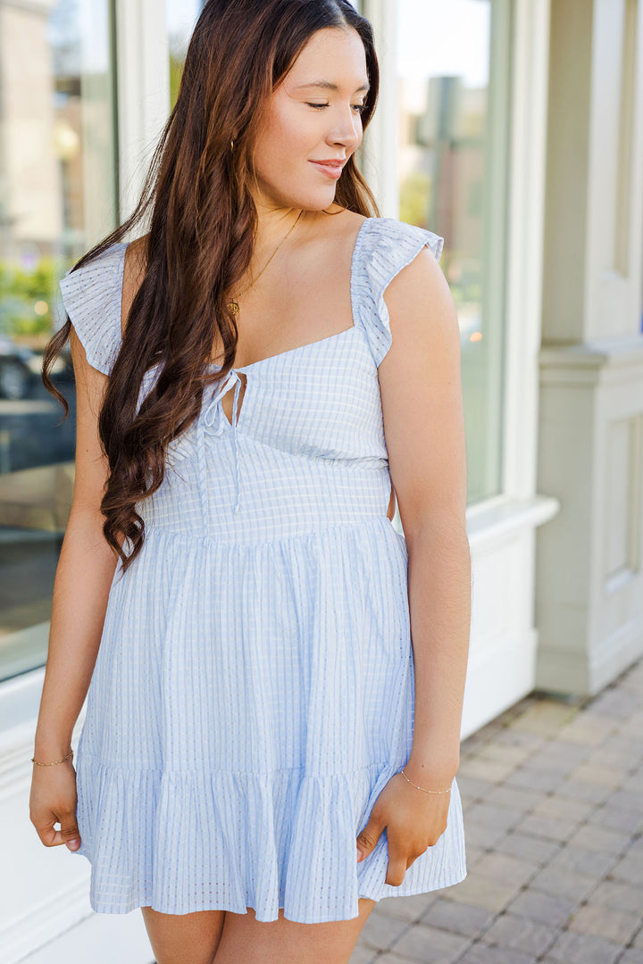 The Brittany Blues Mini Dress