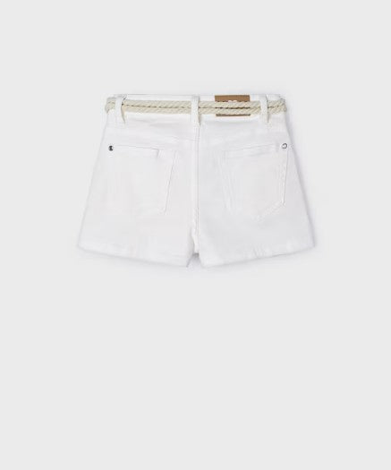 The Girls All or Nothing White Denim Shorts