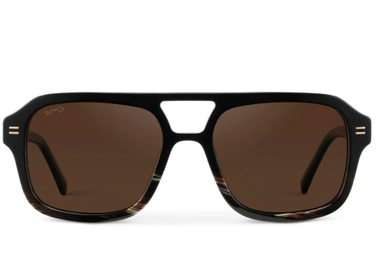 Sydney Retro Aviator Sunglasses by WMP Eyewear