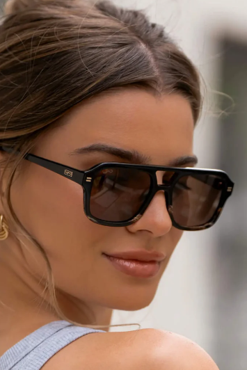 Sydney Retro Aviator Sunglasses by WMP Eyewear