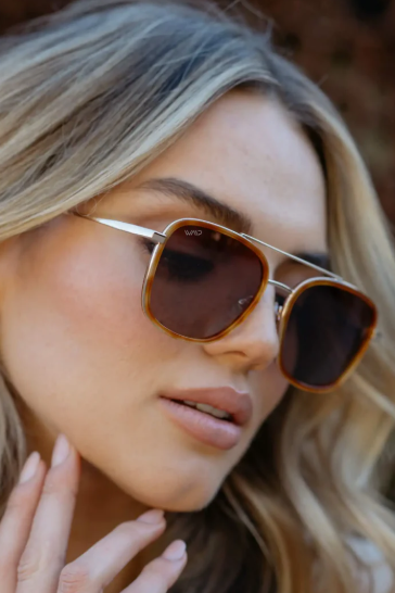 Gia Square Frame Sunglasses by WMP Eyewear