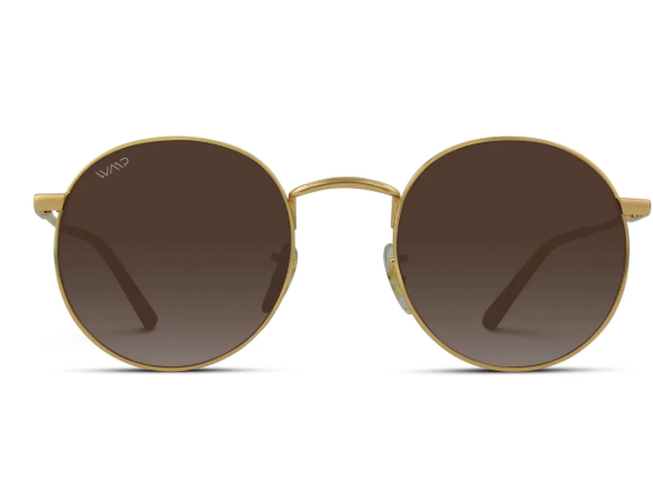 Nevada Retro Round Sunglasses by WMP Eyewear