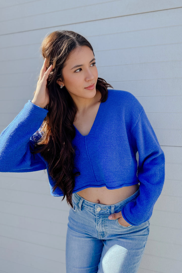 The It's Giving Soft Cropped Sweater