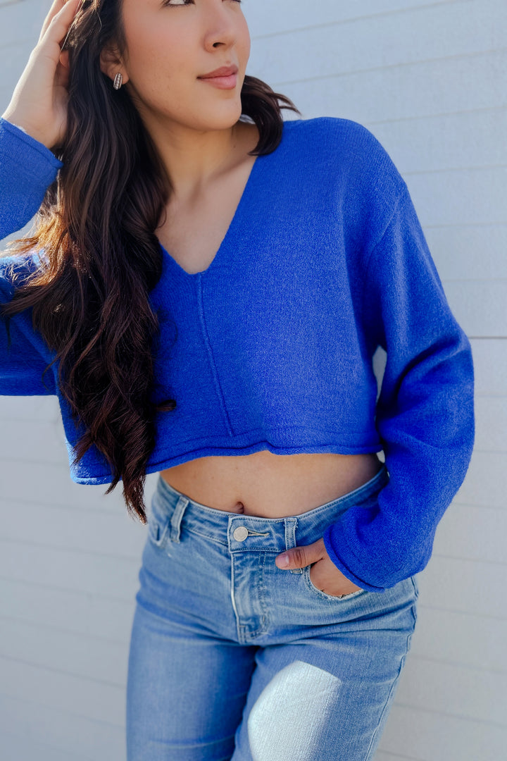 The It's Giving Soft Cropped Sweater