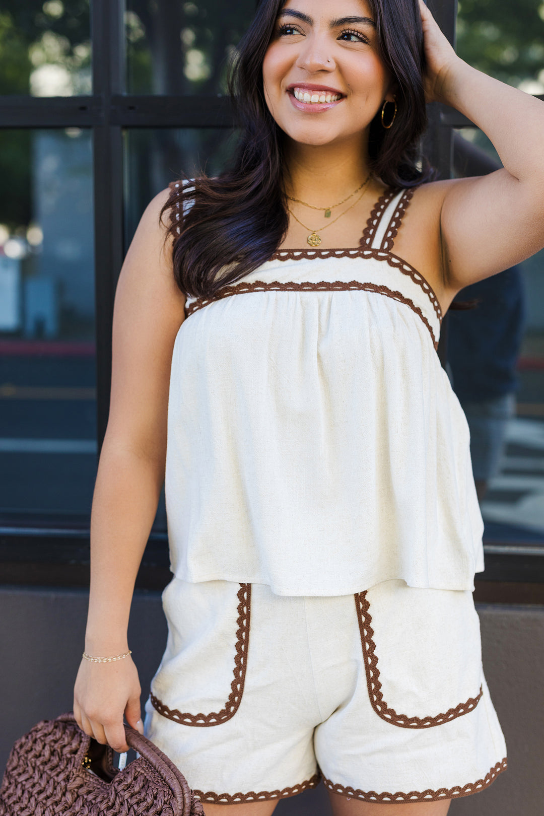 The Dolce Vita Linen Tank Top
