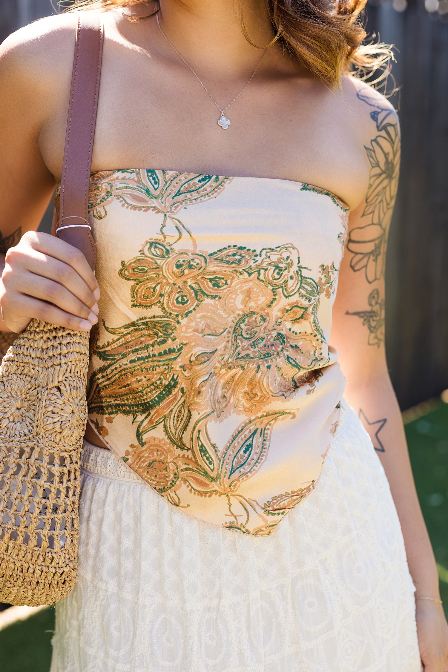 Bandana Tube Top - The Moonlight Paisley Bandana Tube Top – Shoppe