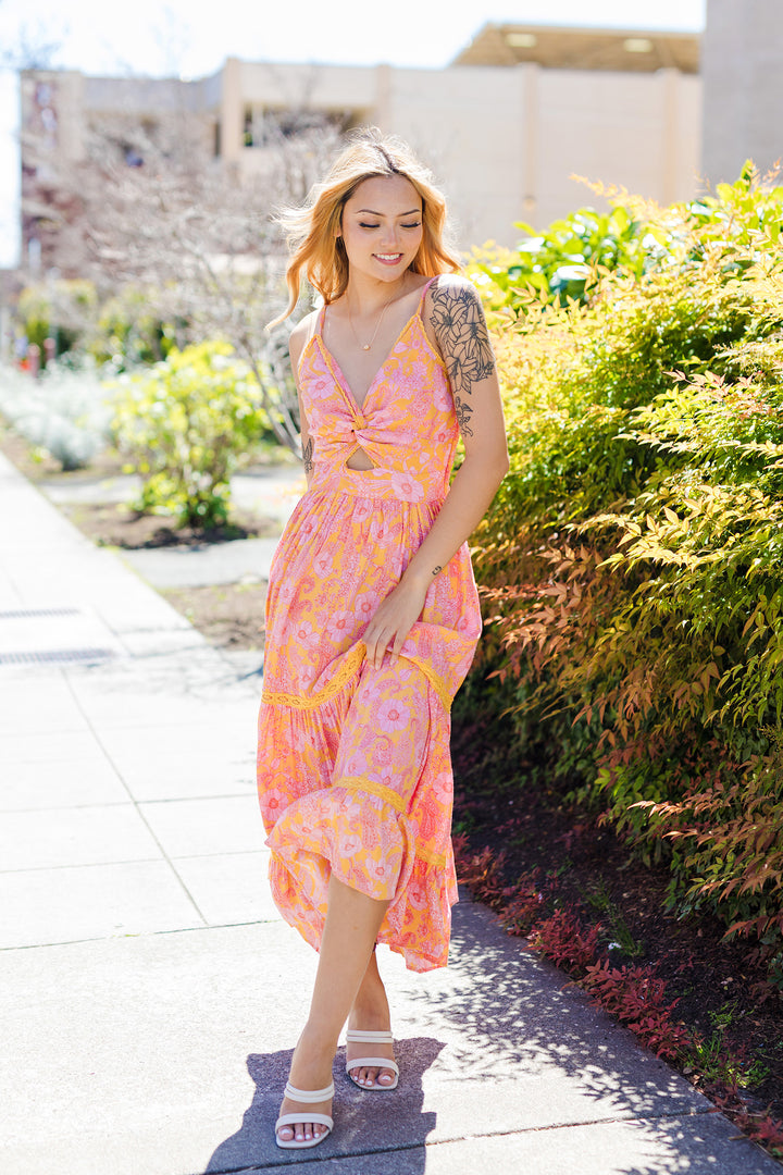 The Khloe Tiered Maxi Dress