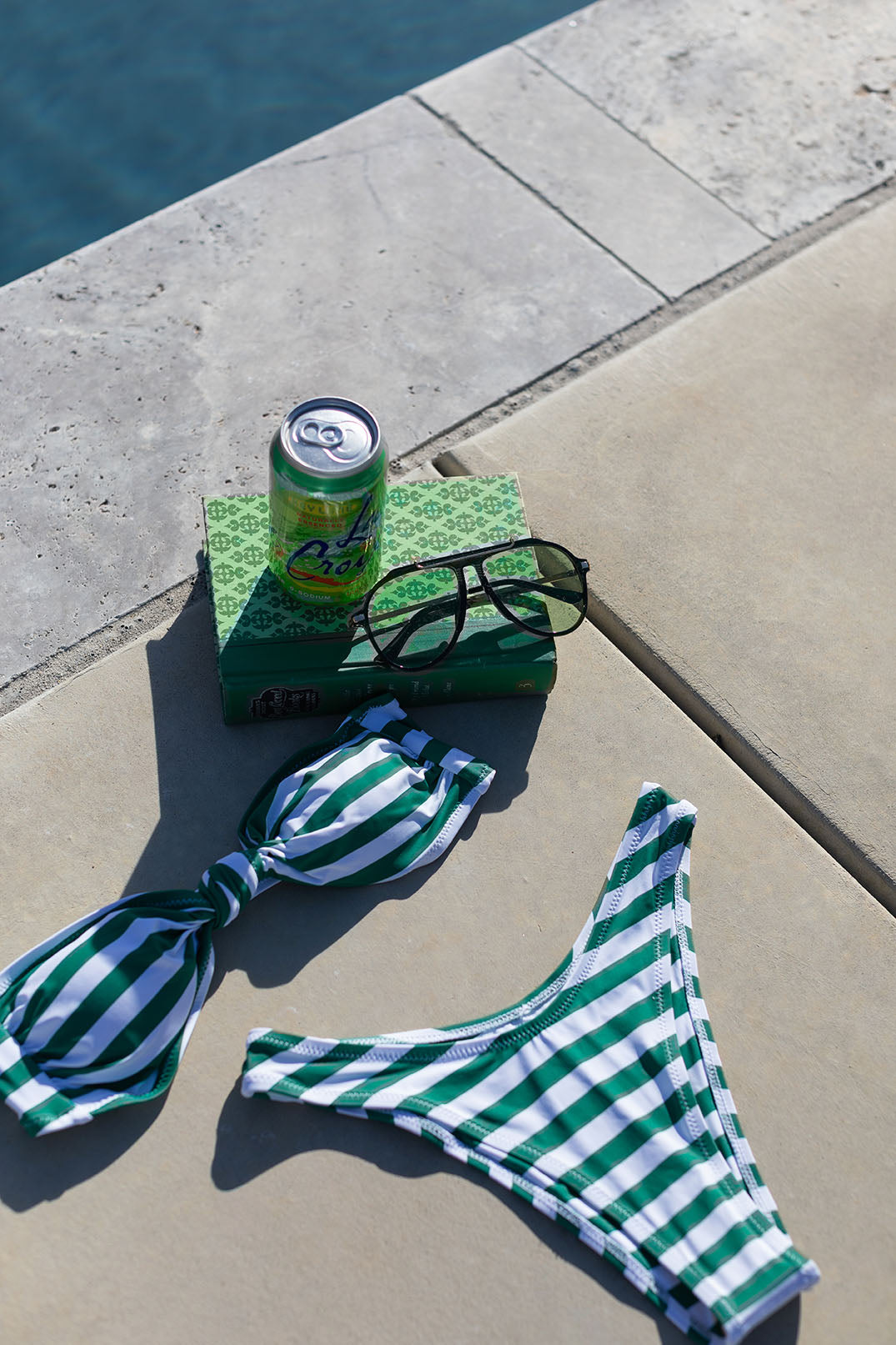 The Heavenly Striped Bikini Bottoms