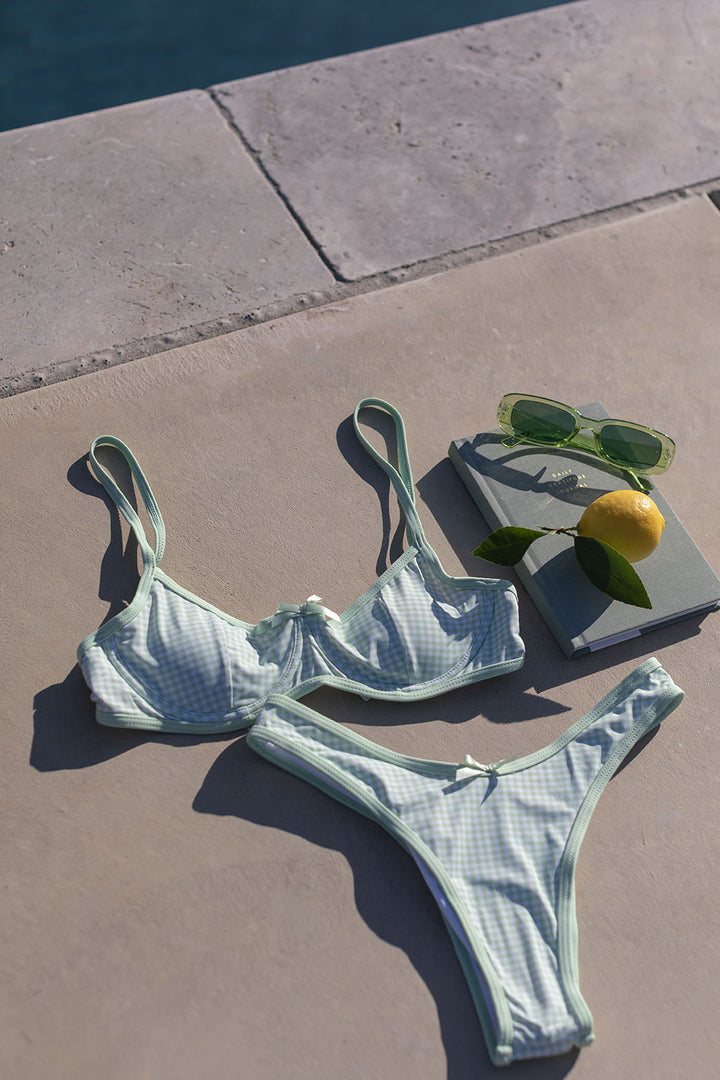 The Seaside Picnic Bikini Top