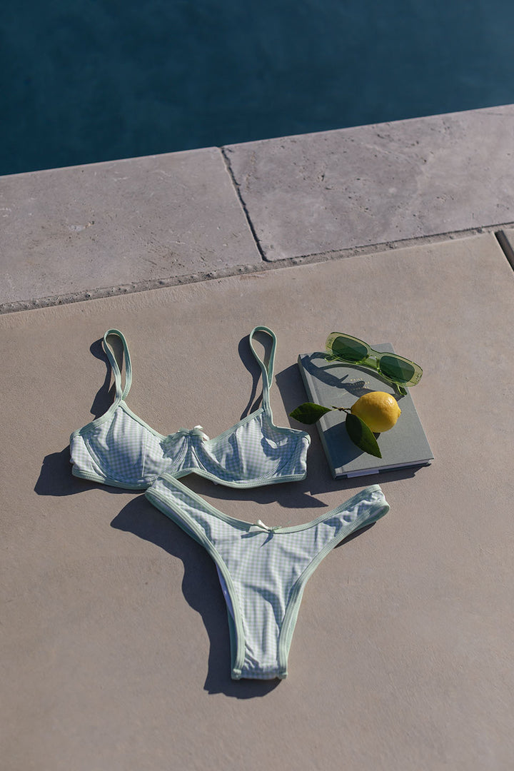 The Seaside Picnic Bikini Top