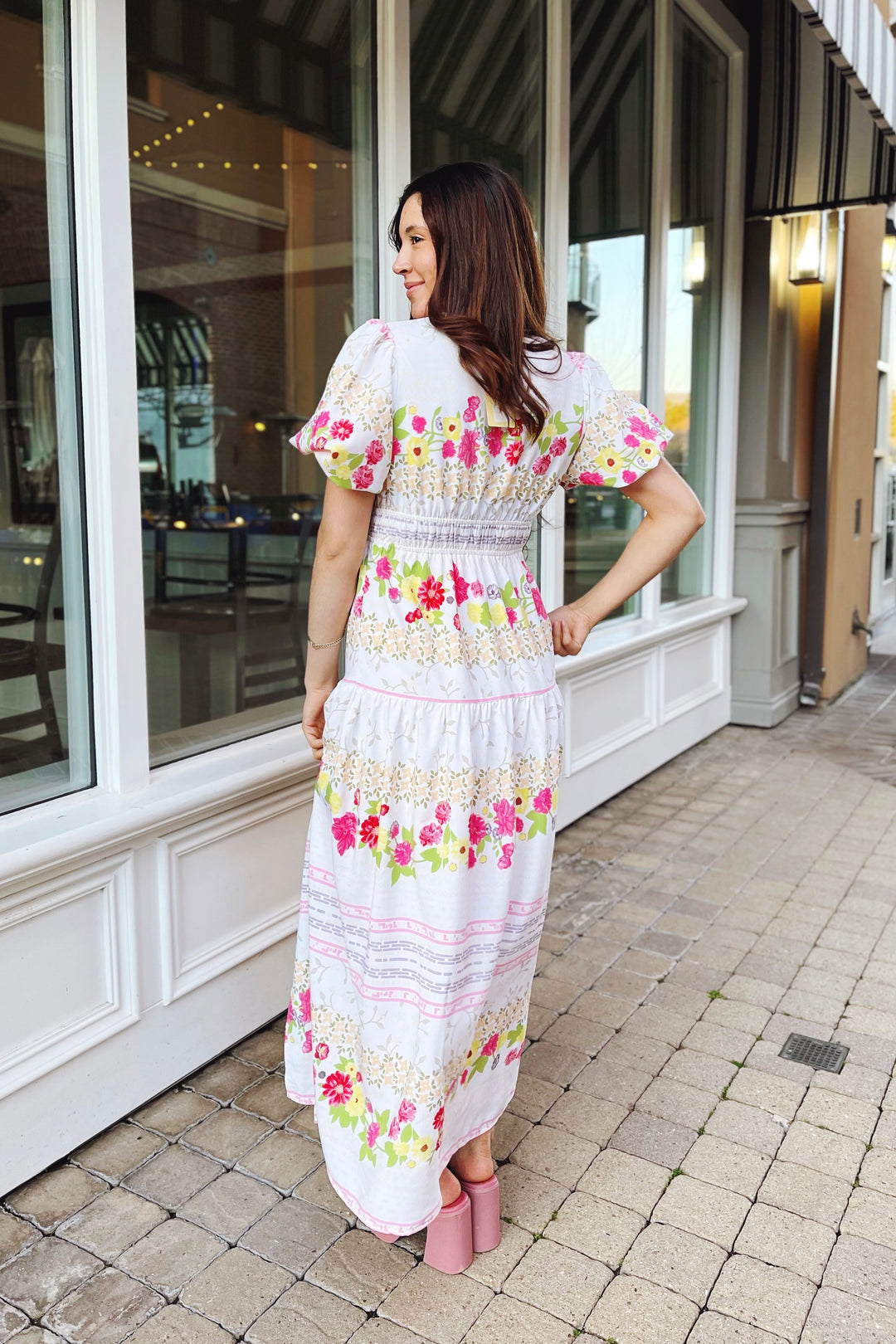 The Flower Child Floral Maxi Dress