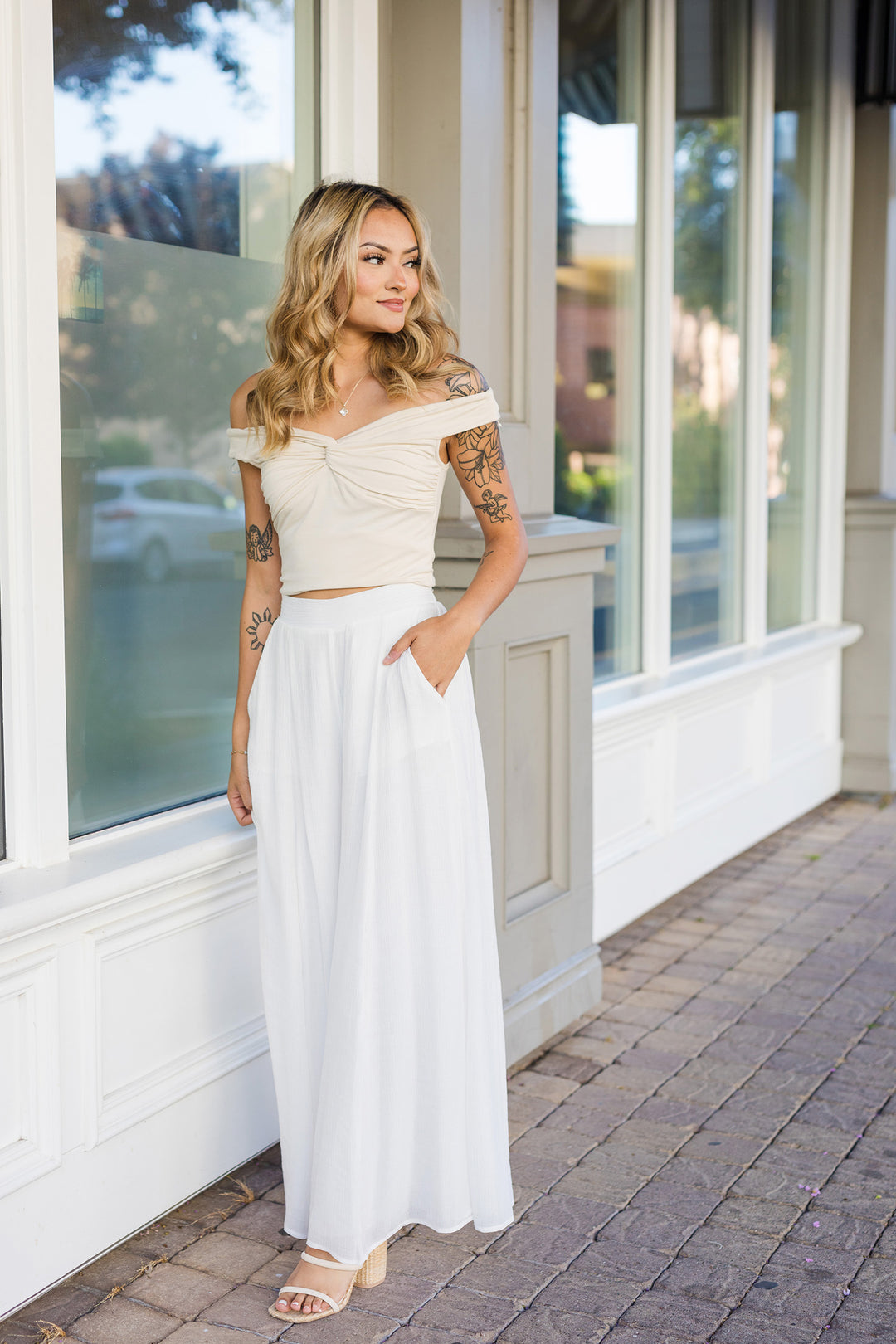 The Little Miss Off The Shoulder Top