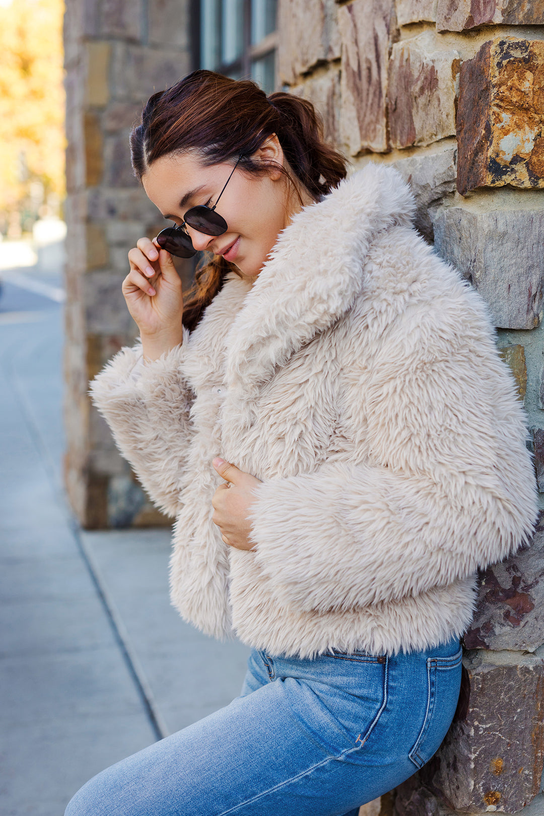 The Knock Out Faux Fur Jacket