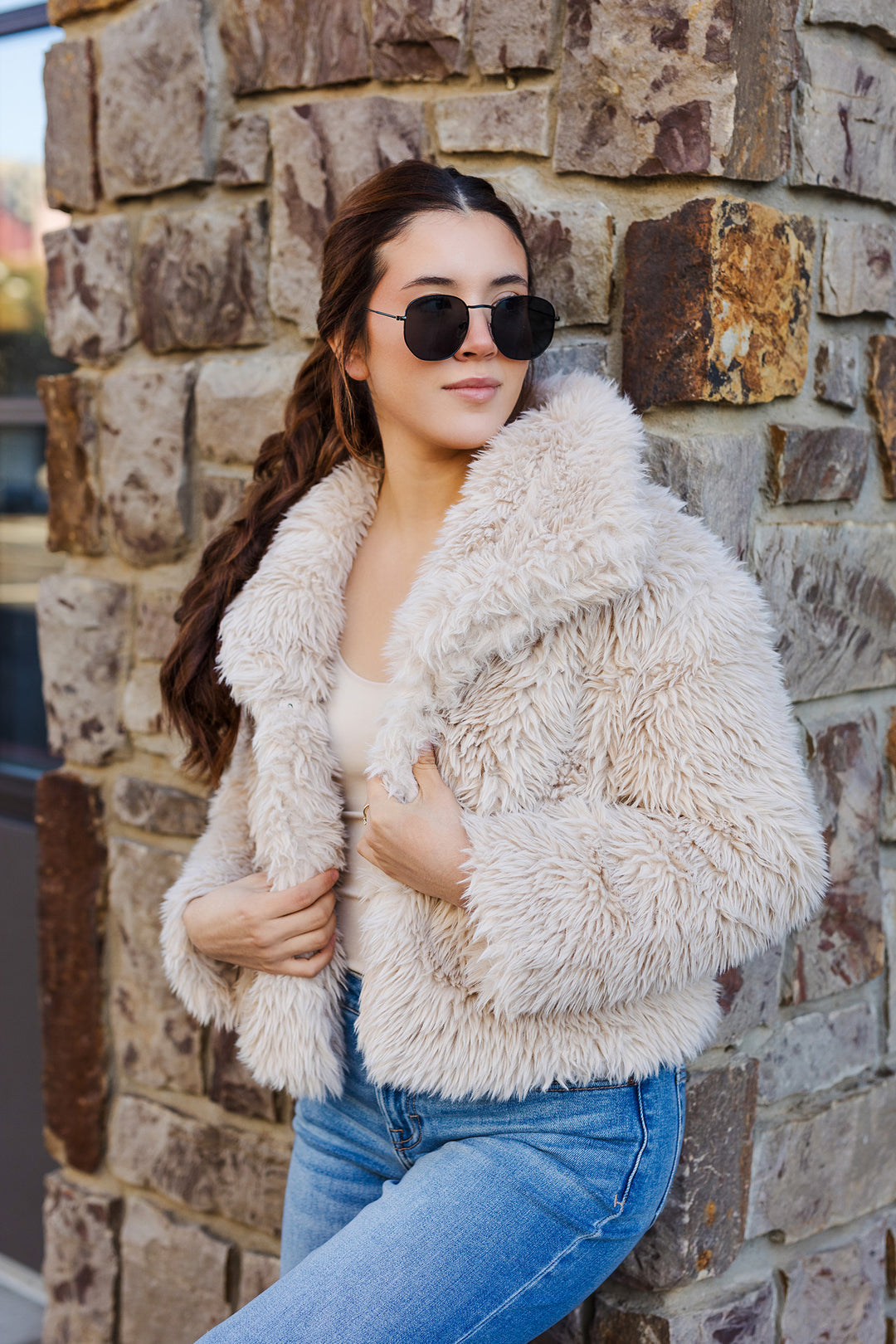 The Knock Out Faux Fur Jacket