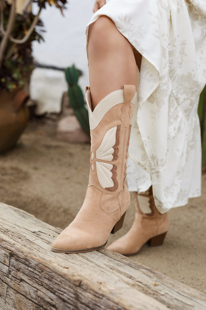 The Fairy Flutter Western Cowgirl Boots