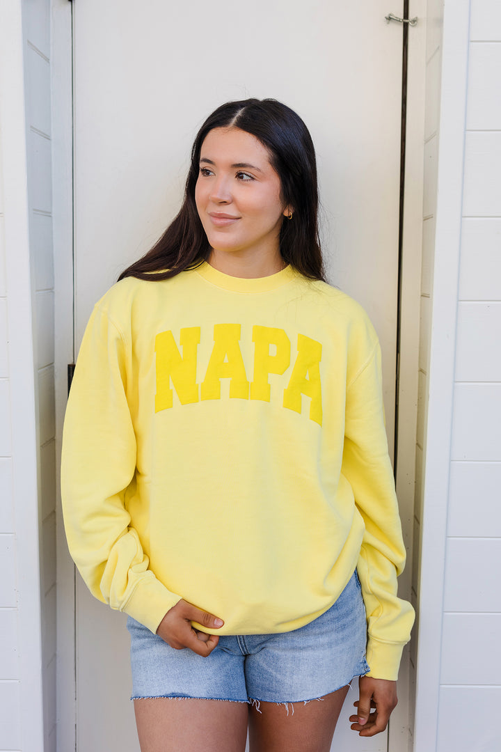 The Luxe NAPA Puffy Sweatshirt