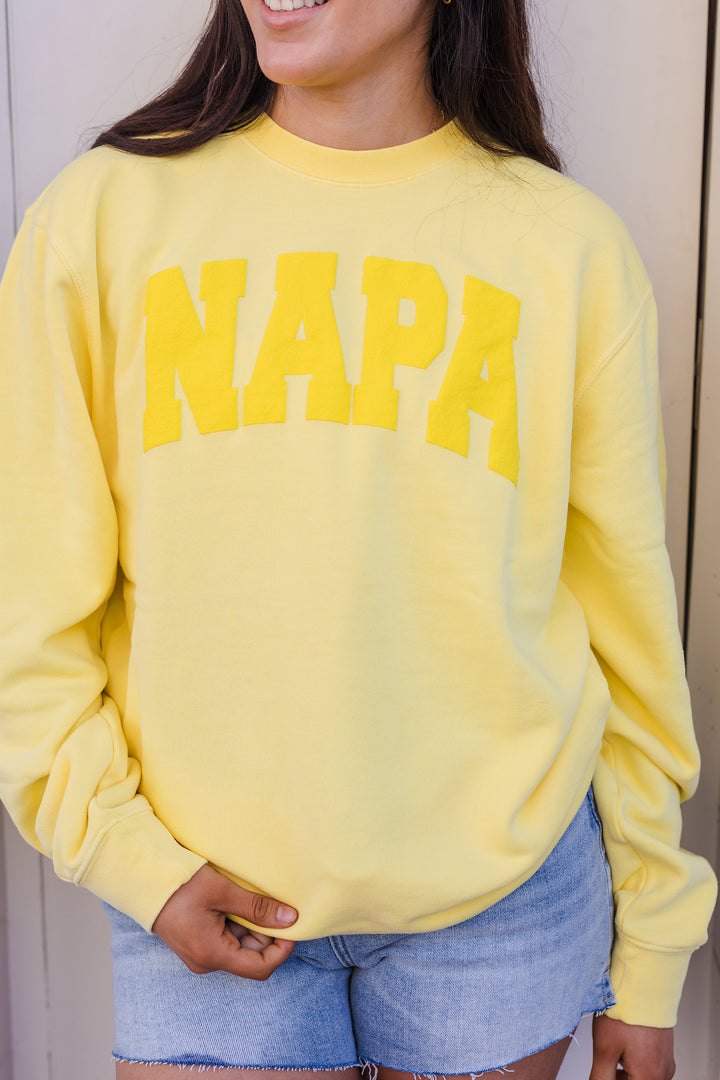 The Luxe NAPA Puffy Sweatshirt