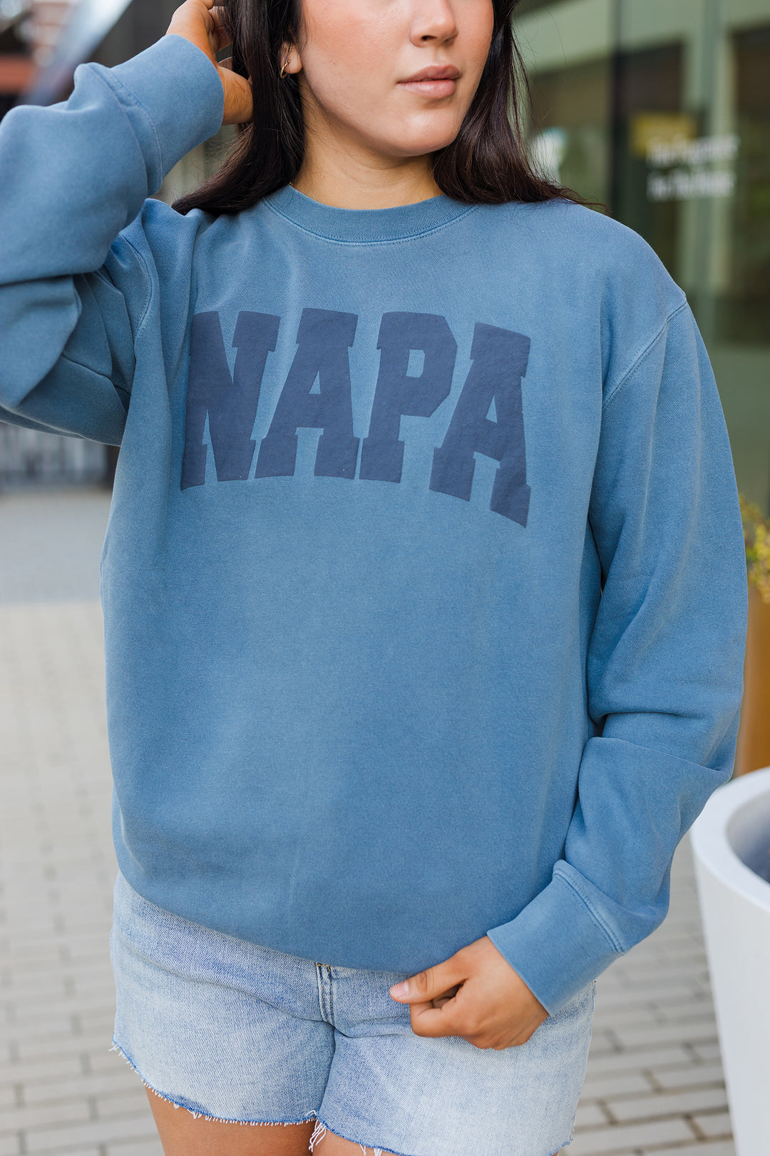 The Luxe NAPA Puffy Sweatshirt