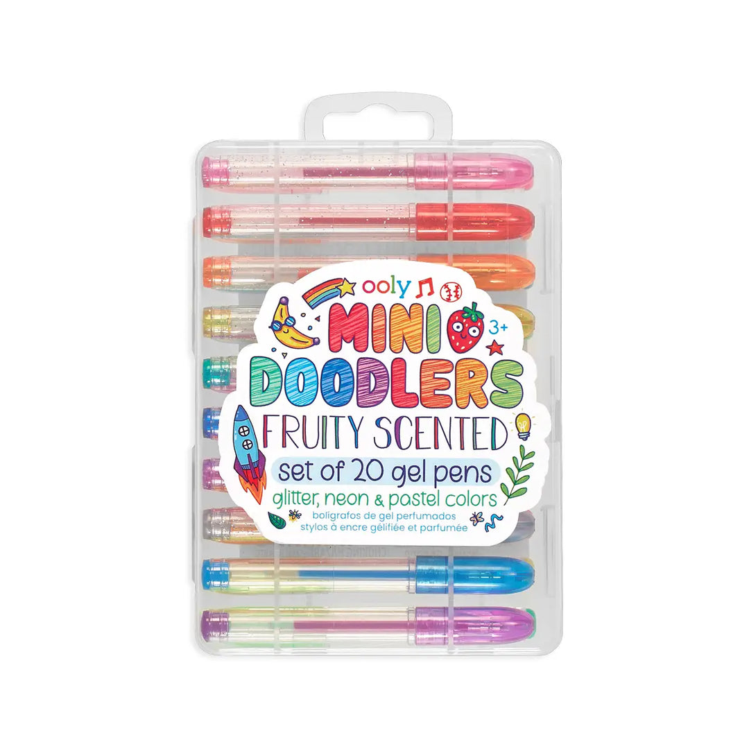 The Girls Mini Doodlers Fruity Scented Gel Pens by OOLY