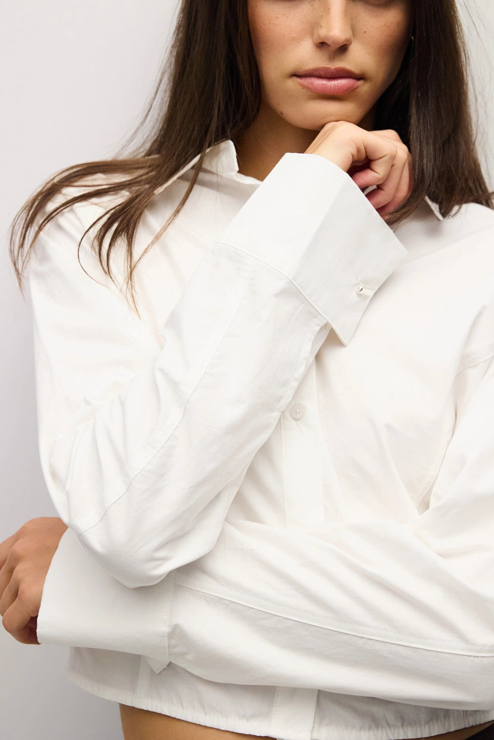 The Maddie Collared Button Up Shirt