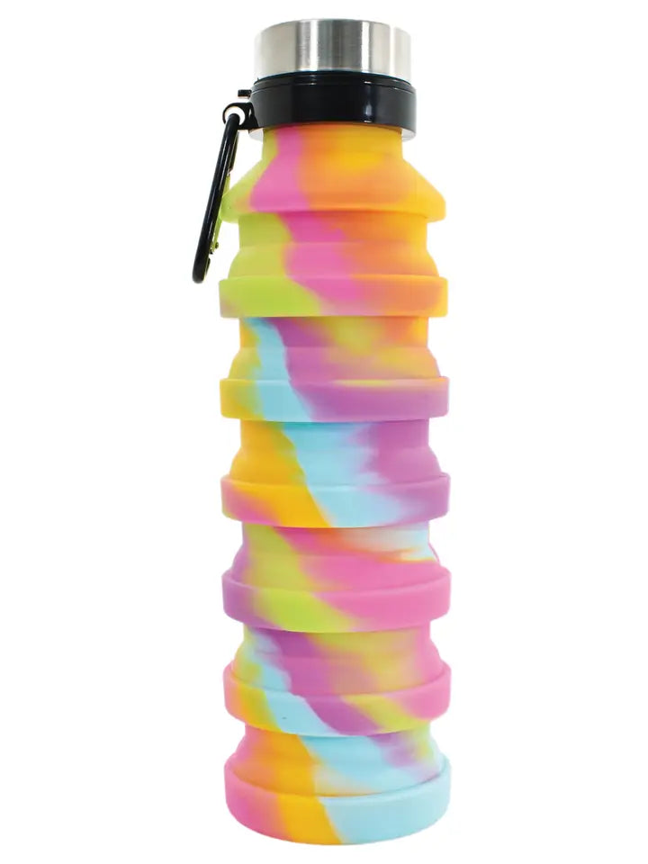 The Girls Tie Dye Collapsible Water Bottle