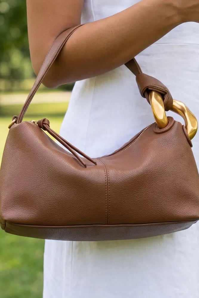 The Mia Chunky Link Baguette Bag