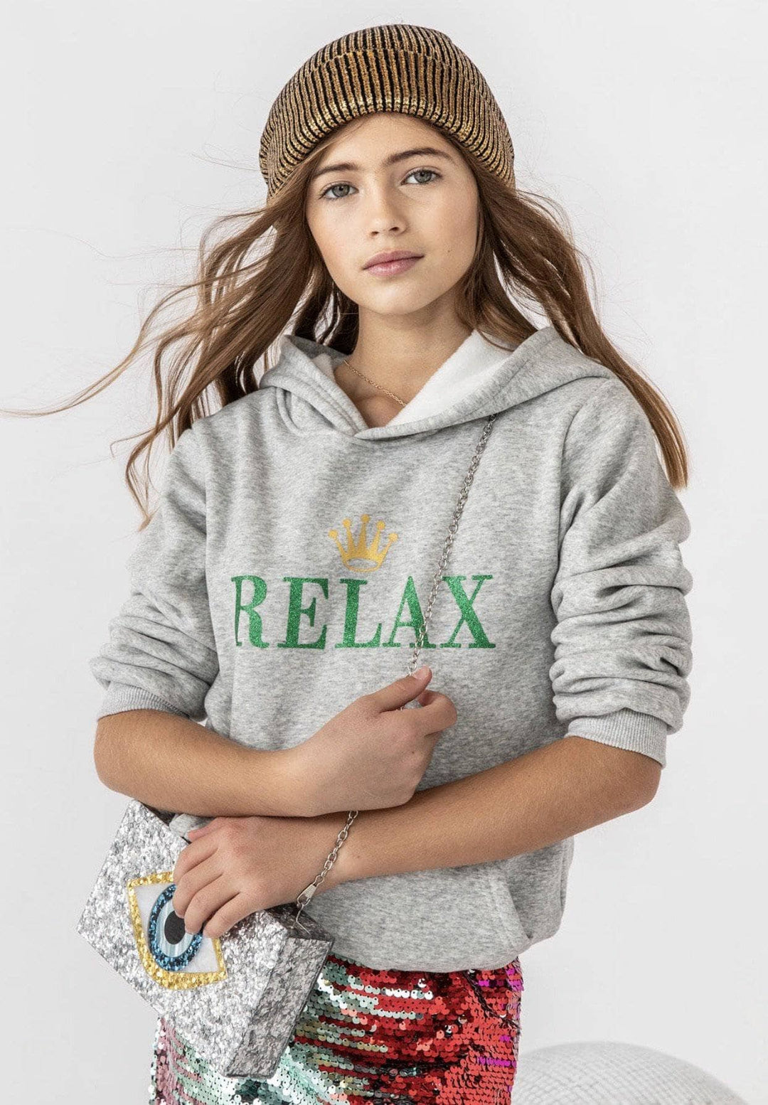 Girls Relax Hoodie by Lola and The Boys