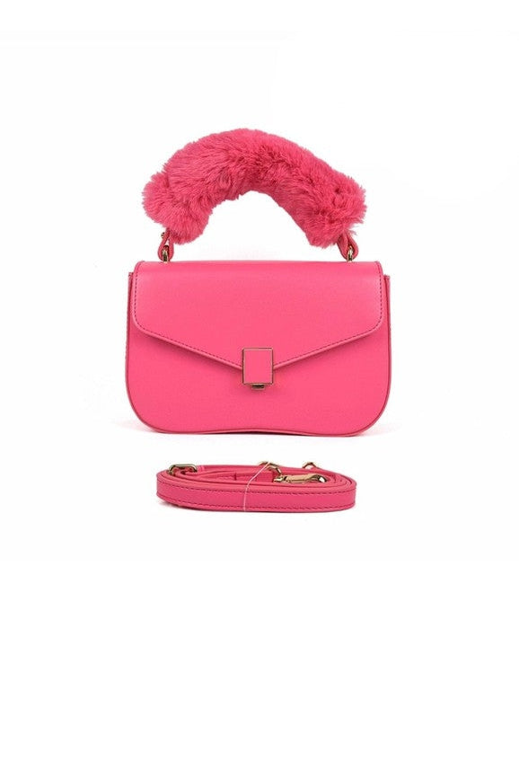 The Noire Pink Multi Way Handbag