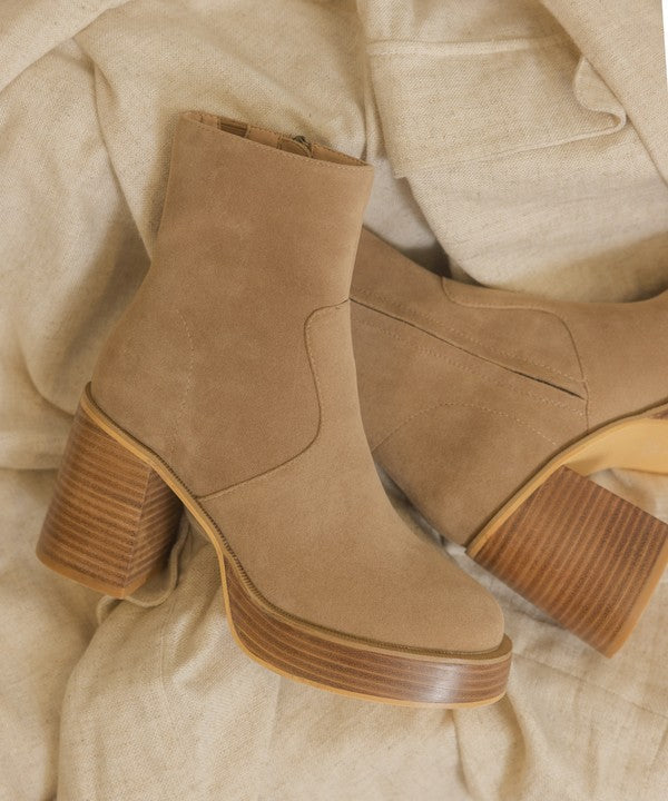 The Alexandria Platform Ankle Boots