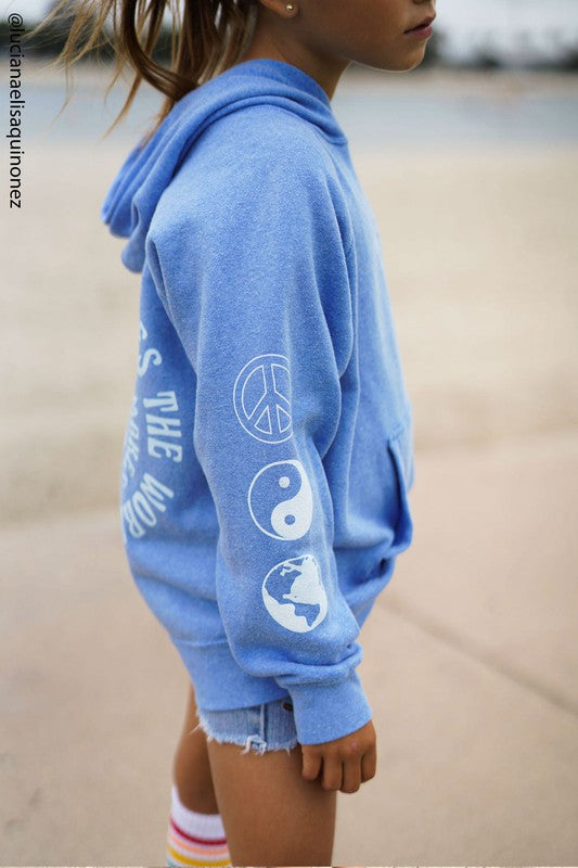 The Girls Kindness Makes The World Go Round Hoodie