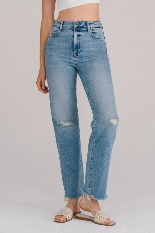 The Way of Life Straight Leg Jeans