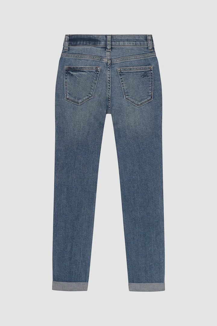 The Harper Oasis Distressed Classic Boyfriend Jeans