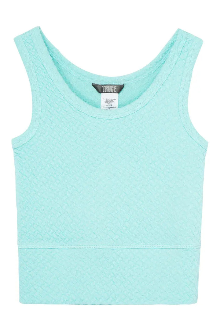 The Under the Sea Girls Cropped Tank Top