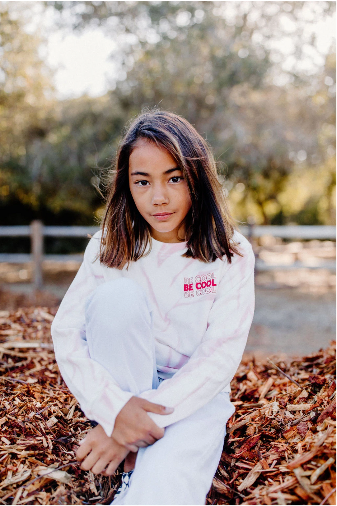 The Be Cool Boxy Sweatshirt by Tiny Whales