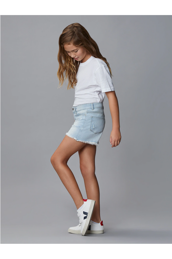 The Lucy Distressed Cutoff Shorts in Ross by DL1961