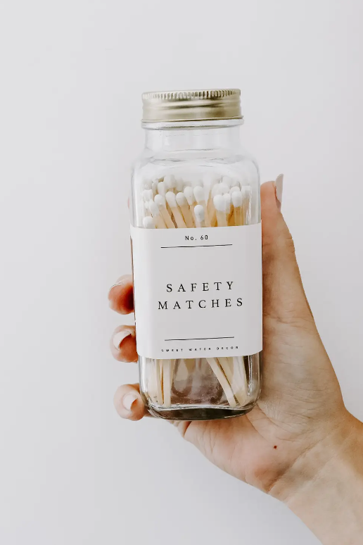 Safety Matches Jar