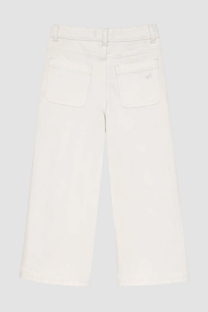 Girls Lily White Tide Wide Leg Jeans by DL1961