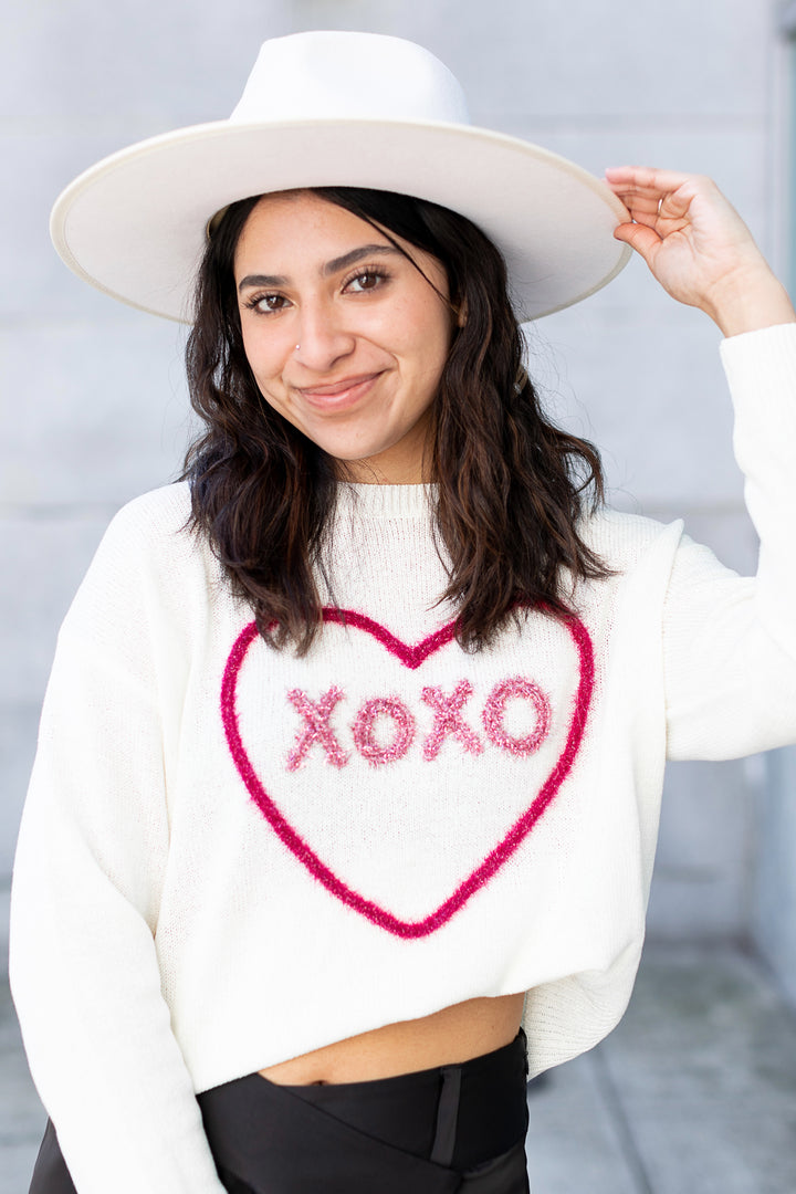 The Be Mine XOXO Lighweight Sweater