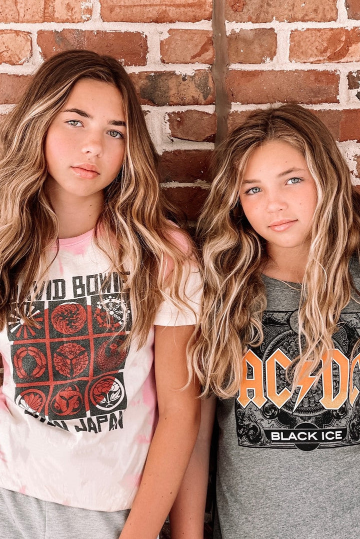 Girls AC/DC Black Ice Tee by TRUCE